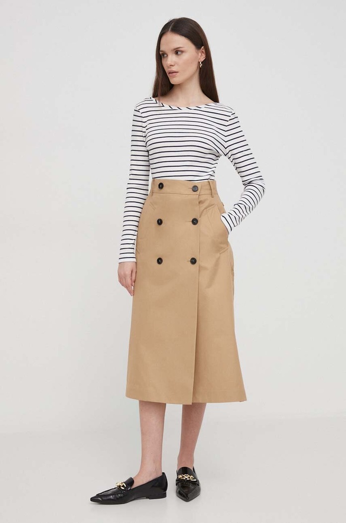 Tričko s dlhým rukávom Barbour LML0856 biela AA00