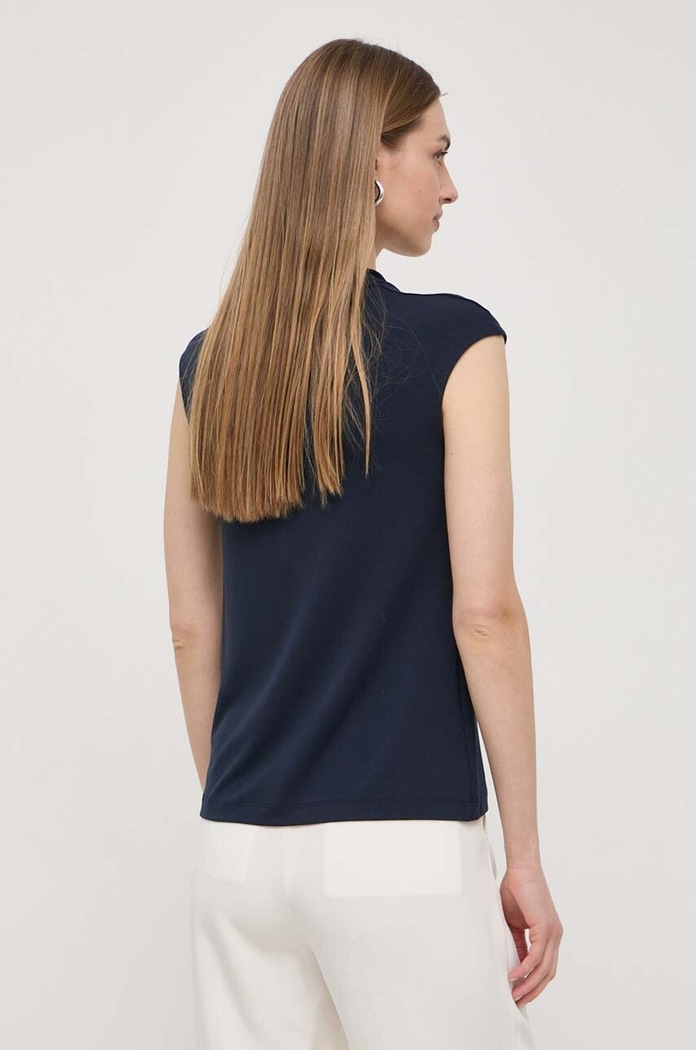 Ρούχα Μπλουζάκι Weekend Max Mara 2415941142600 σκούρο μπλε