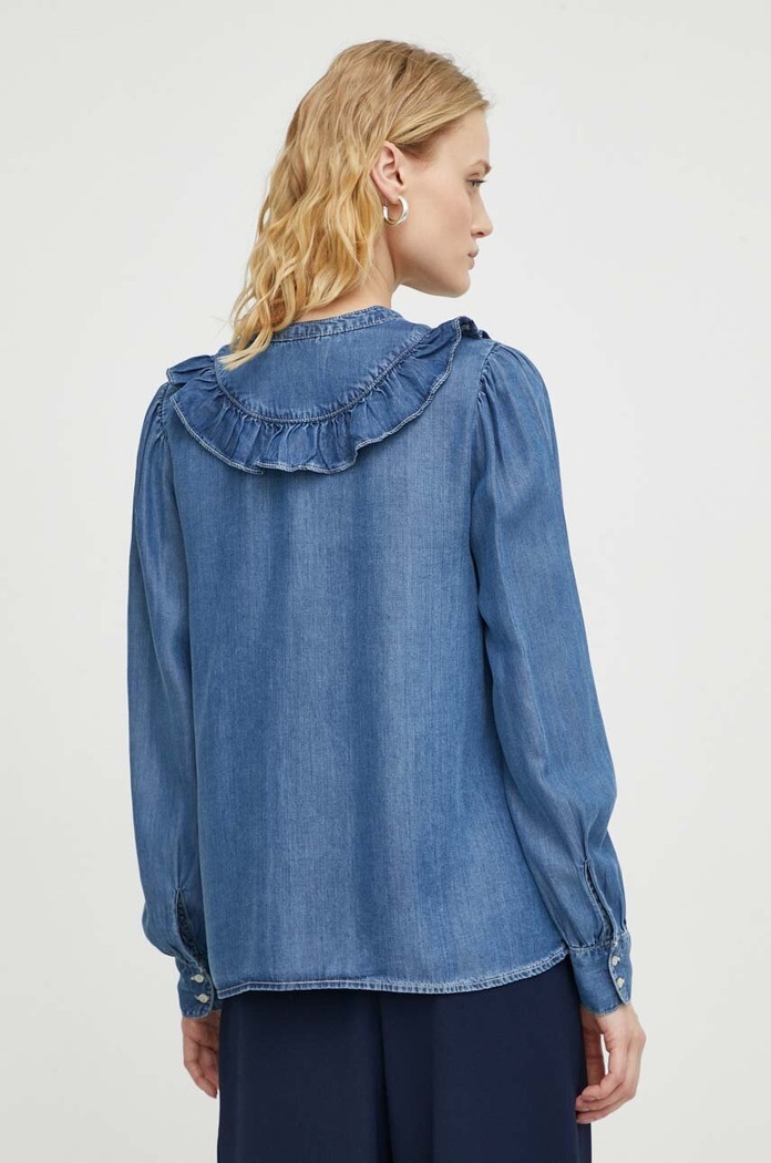 Oblačila Jeans srajca Levi's A8431 modra