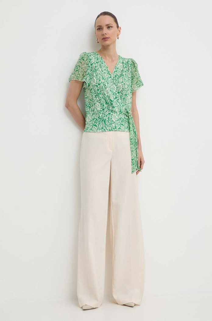 Majica Morgan DRICHIE DRICHIE.PRAIRIE zelena SS24