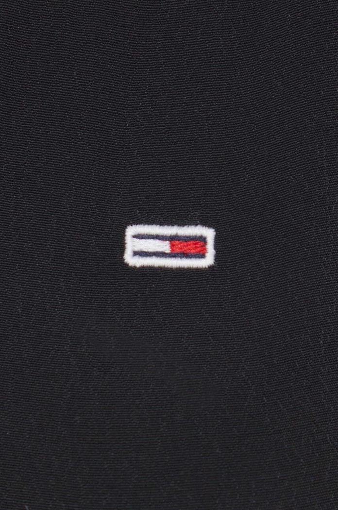 Μπλουζάκι Tommy Jeans DW0DW17802 μαύρο