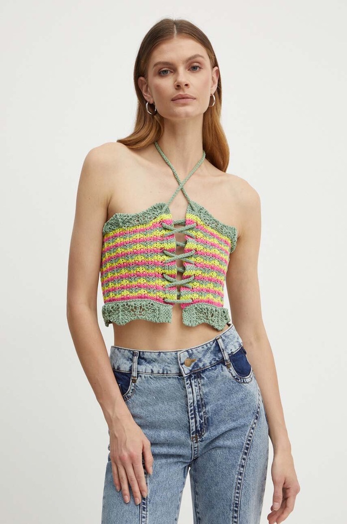 Pamučni top MAX&Co. x FATMA MOSTAFA pamuk šarena 2418361012200