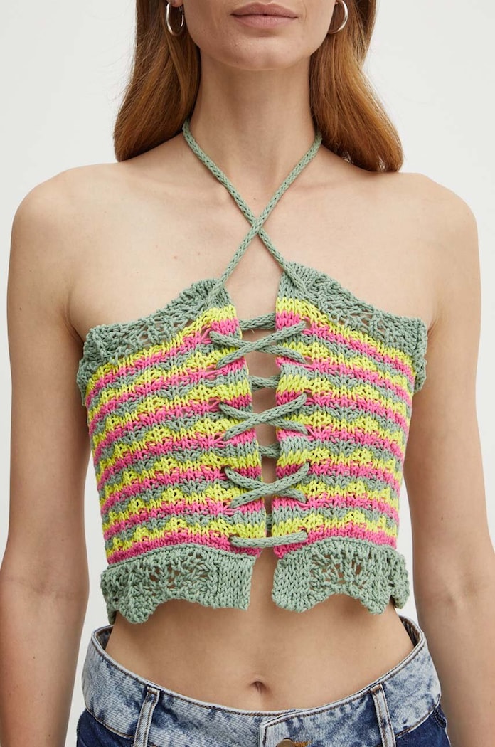 Pamučni top MAX&Co. x FATMA MOSTAFA 2418361012200 šarena