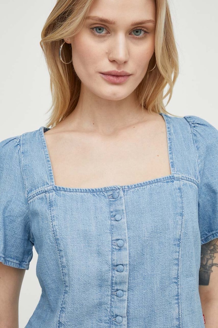 Levi's bluzka jeansowa niebieski A7332