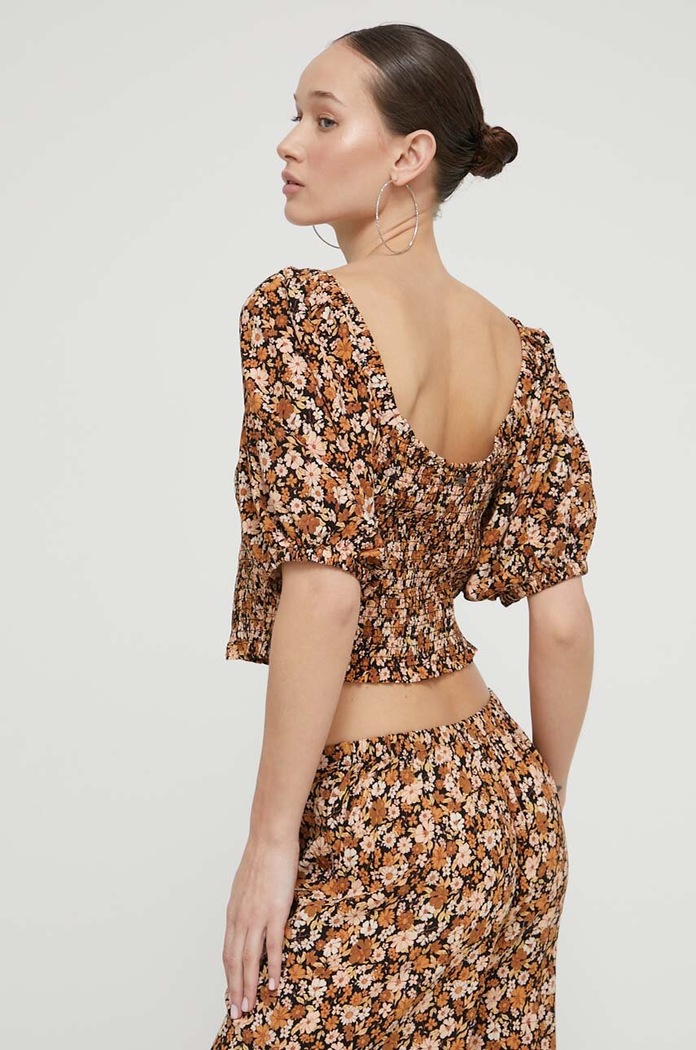 Rip Curl bluza flori maro 03CWSH