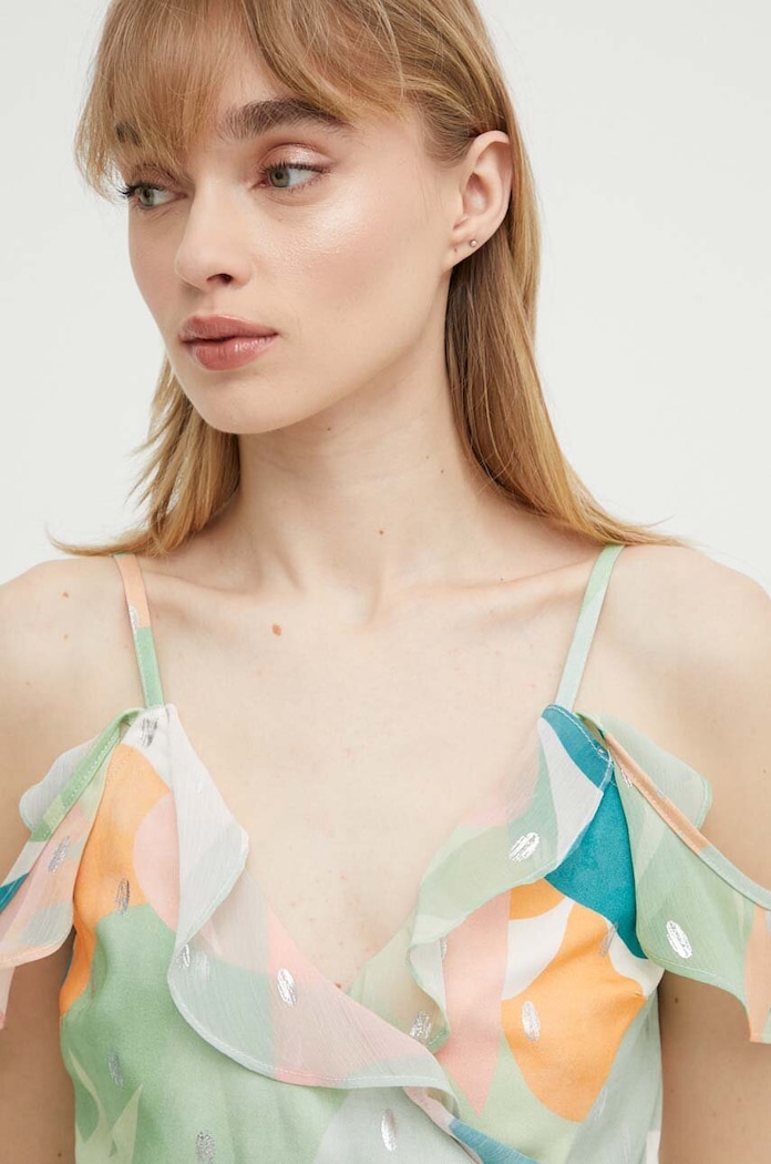 Never Fully Dressed top verde NFDTO638.Green