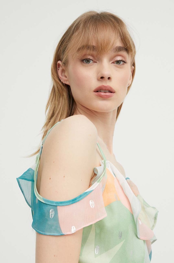 Never Fully Dressed top NFDTO638.Green verde