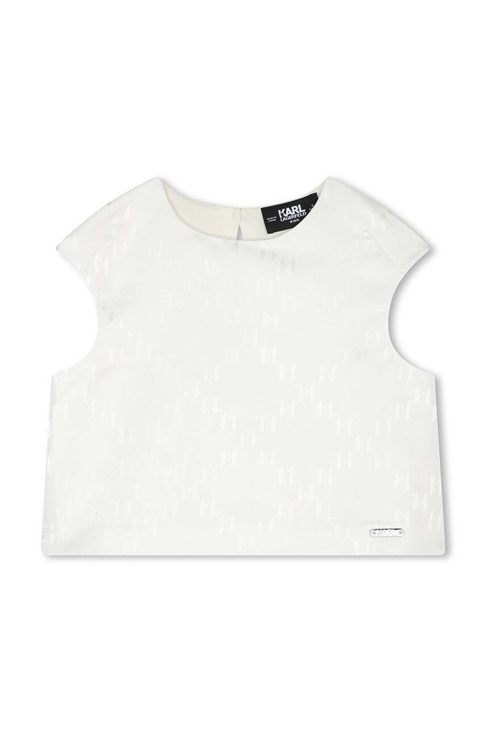 Karl Lagerfeld Bluza copii bej Z30117.114.150