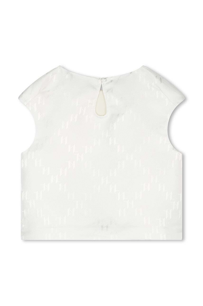 Karl Lagerfeld Bluza copii Z30117.114.150 bej SS24