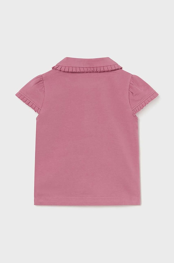 Dětské polo Mayoral 1101.4F.Baby.PPYH růžová SS24