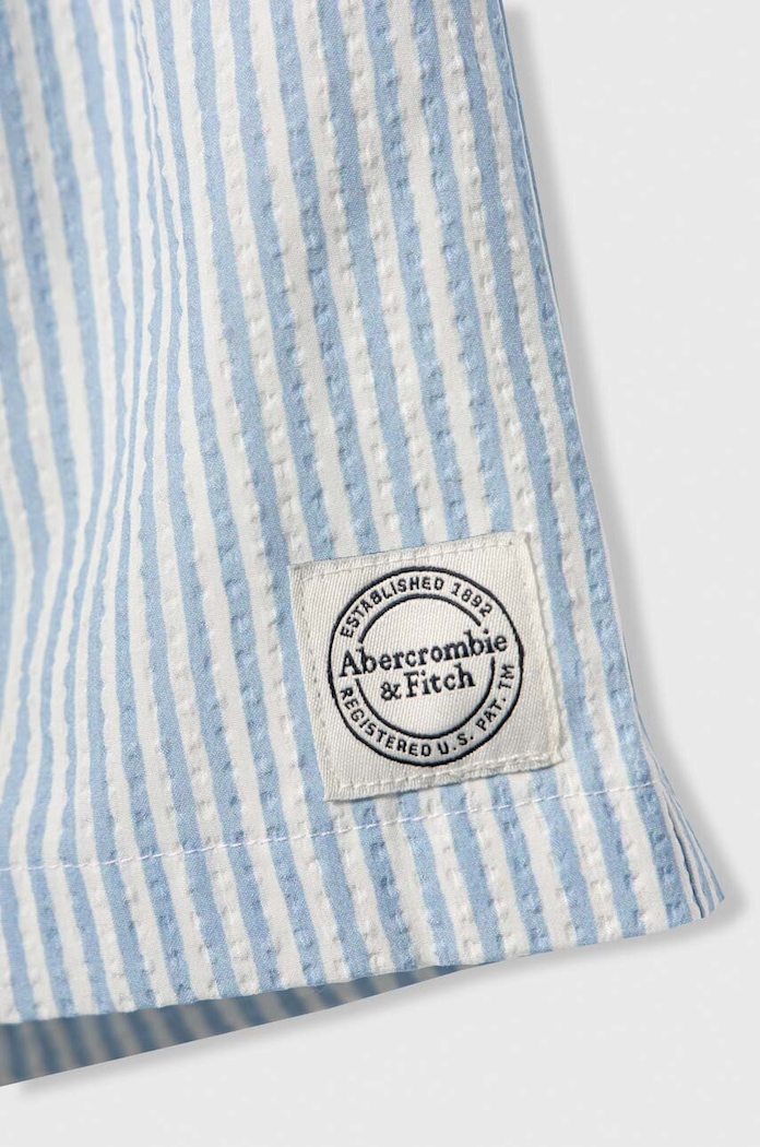 Chłopiec Abercrombie & Fitch szorty kąpielowe dziecięce KI233.4051 niebieski