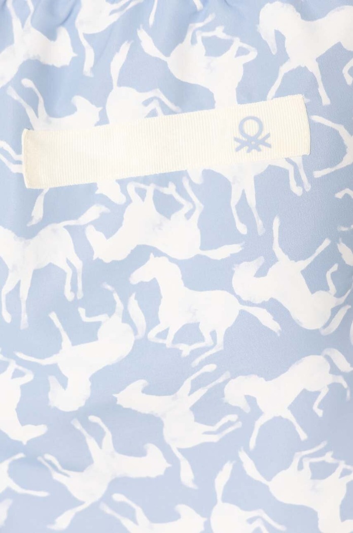 Chłopiec United Colors of Benetton szorty kąpielowe dziecięce 52ZB0X00K.G.Seasonal niebieski