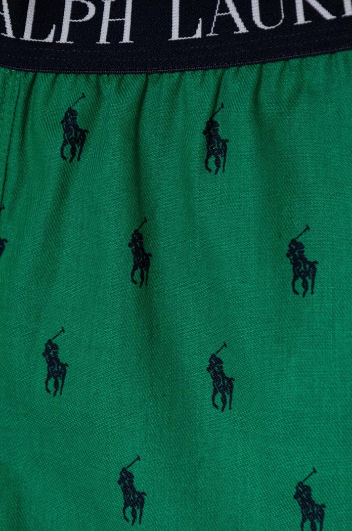 Детска памучна пижама Polo Ralph Lauren Polo Ralph Lauren 8P0141 зелен
