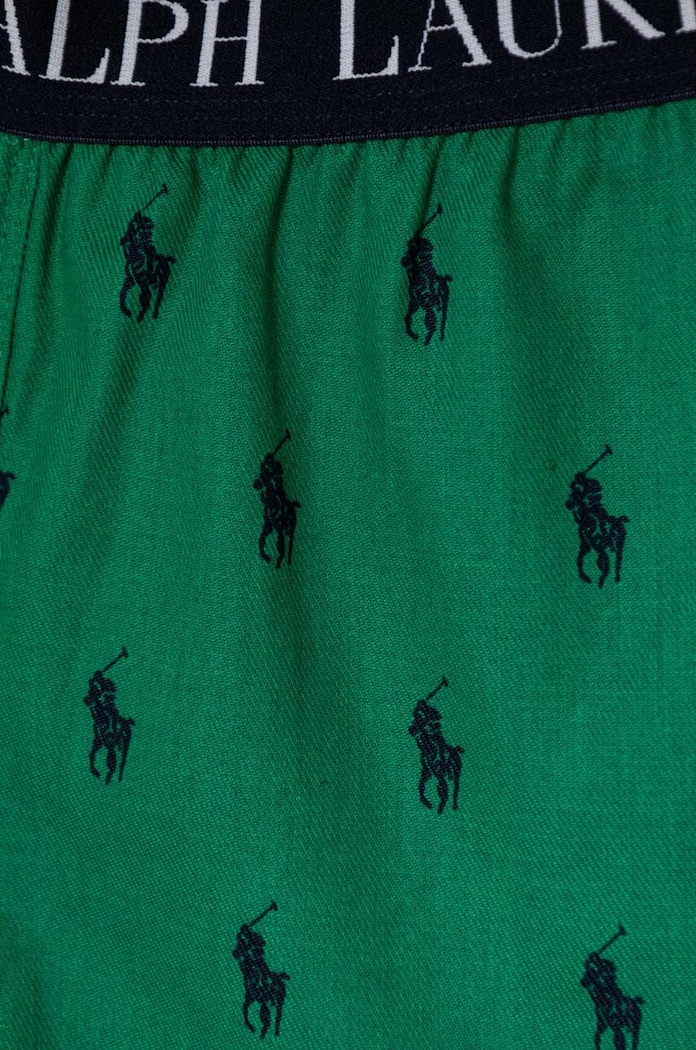 Детска памучна пижама Polo Ralph Lauren Polo Ralph Lauren 8P0141 зелен