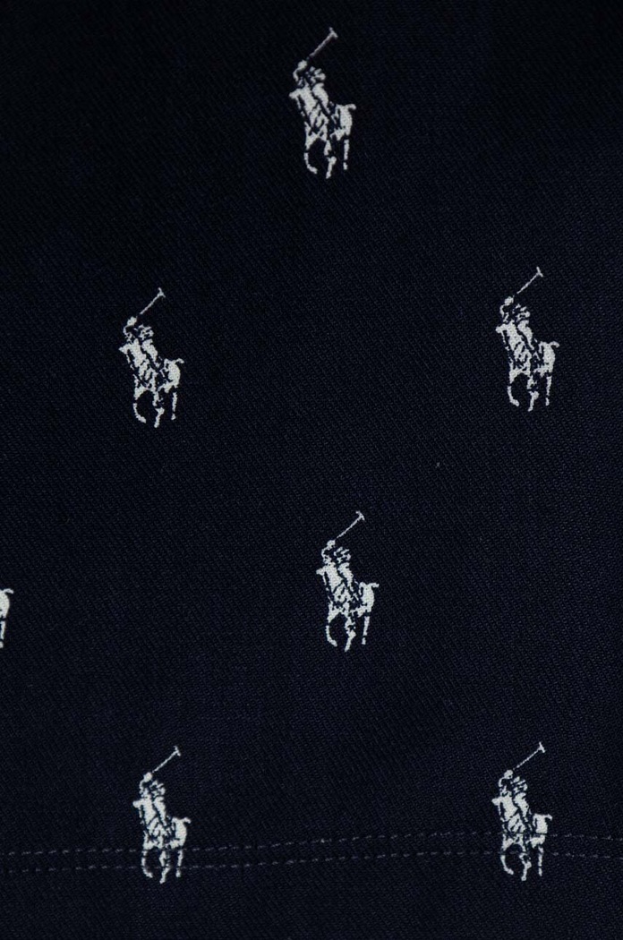 Polo Ralph Lauren gyerek pamut pizsama sötétkék 9P0141