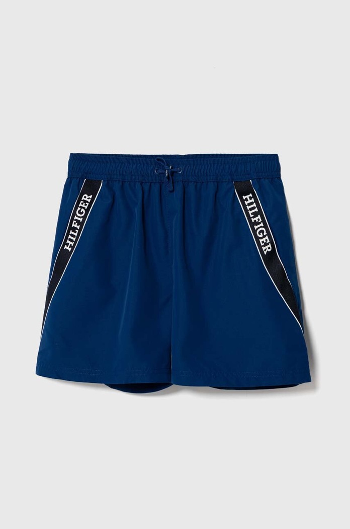 Tommy Hilfiger szorty kąpielowe dziecięce Planet friendly granatowy UB0UB00534.PPYH