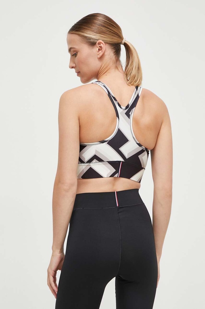 Odzież Tommy Hilfiger biustonosz sportowy WW0WW41066 beżowy