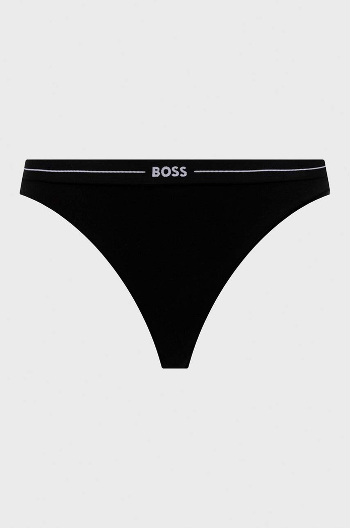 Îmbrăcăminte BOSS chiloți full brief pentru femei din bumbac 3P BRIEF pachet de 3 50510016 alb