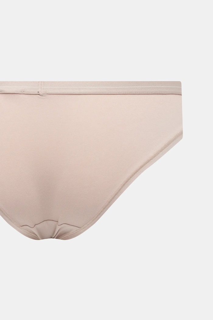 BOSS chiloți full brief de femei cu bumbac 3P BRIEF pachet de 3 50510016 bej
