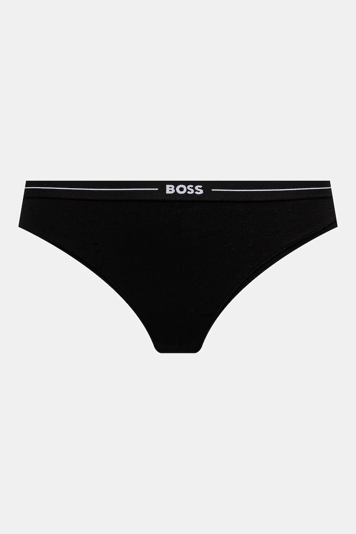 BOSS bugyi női pamuttal 3P BRIEF 3-as csomag 50510016 bézs AA00