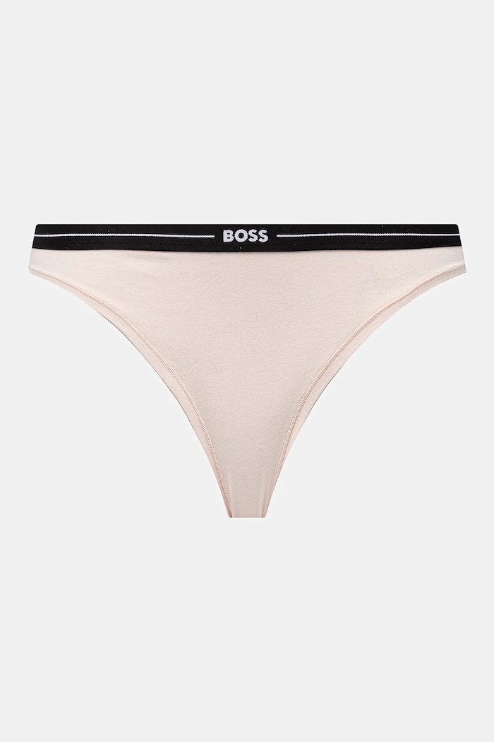 Îmbrăcăminte BOSS chiloți full brief de femei din bumbac 3P BRIEF pachet de 3 50510016 negru