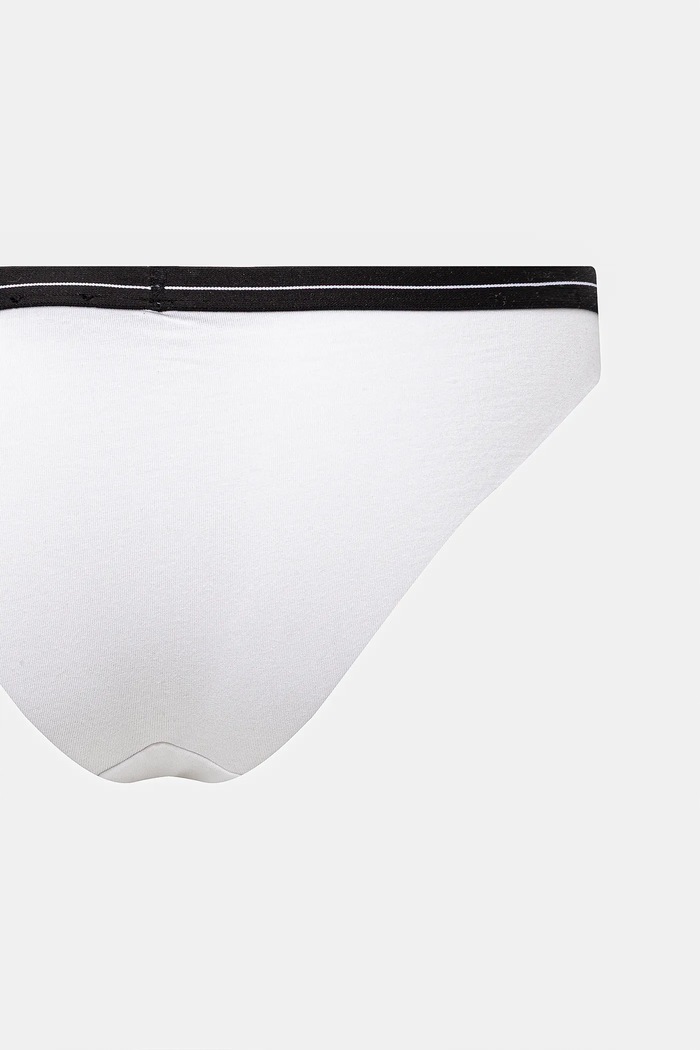 BOSS chiloți full brief de femei din bumbac 3P BRIEF pachet de 3 50510016 negru