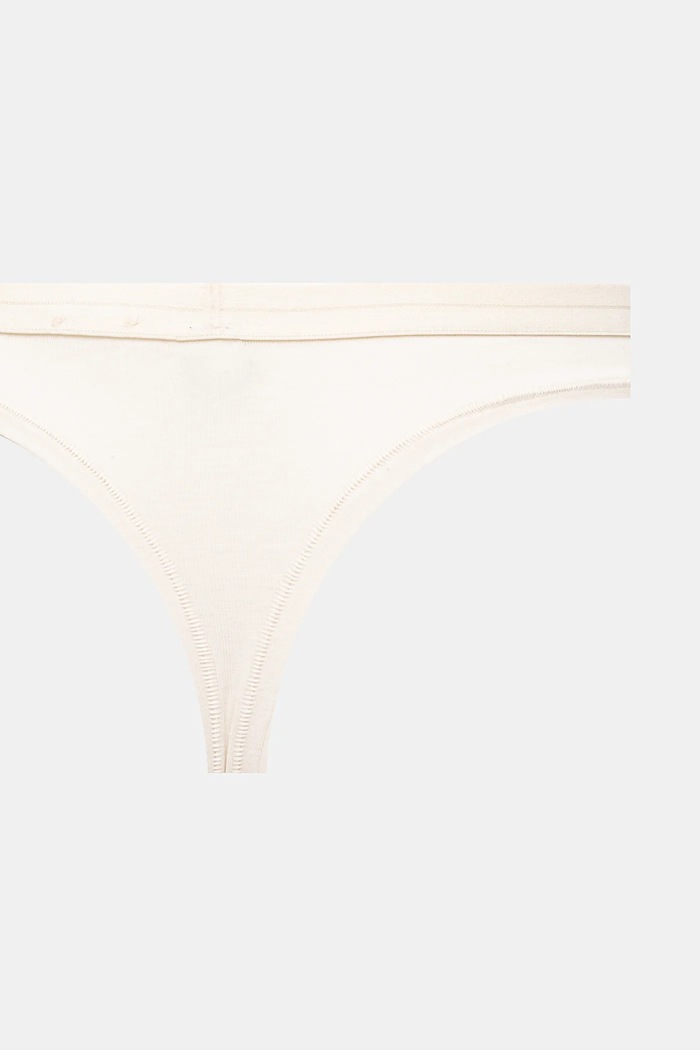 BOSS Chiloți g-string pentru femei din bumbac cu elastan 3P THONG pachet de 3 50510030