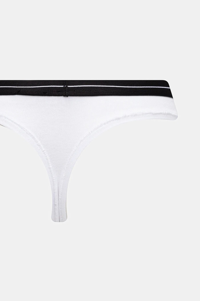 BOSS Chiloți g-string pentru femei din bumbac cu elastan 3P THONG pachet de 3 50510030