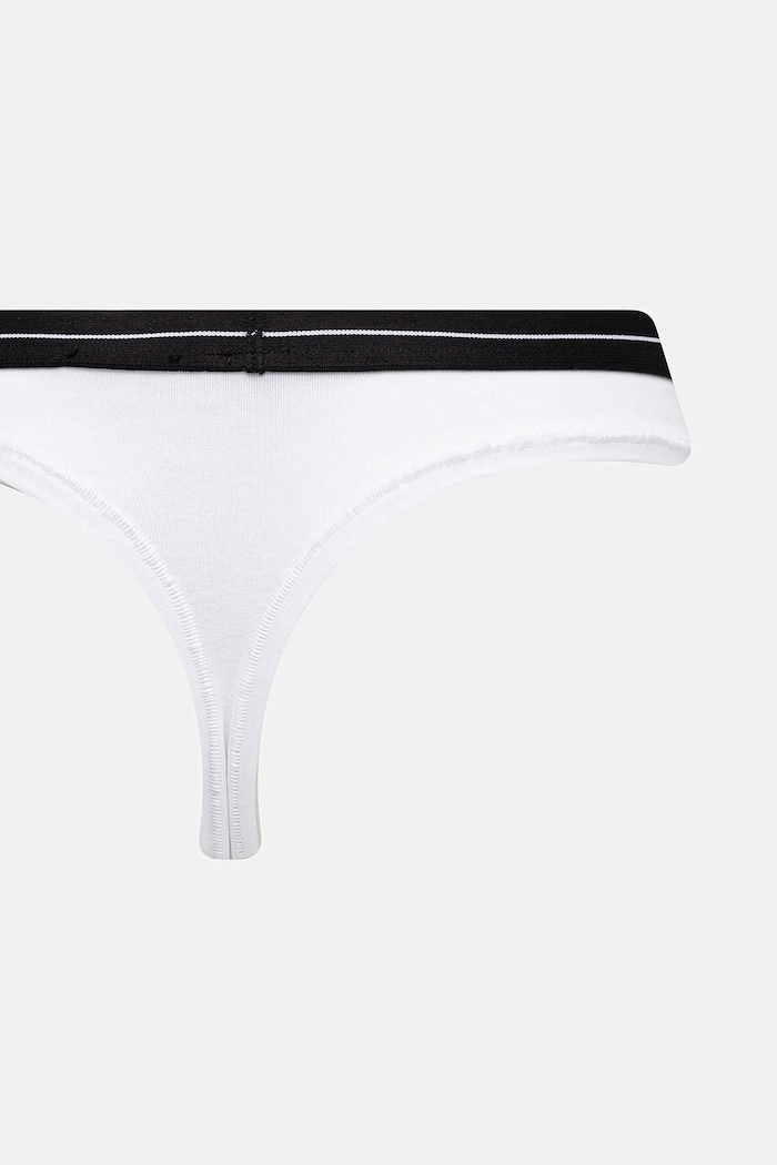 BOSS Chiloți g-string pentru femei din bumbac cu elastan 3P THONG pachet de 3 50510030