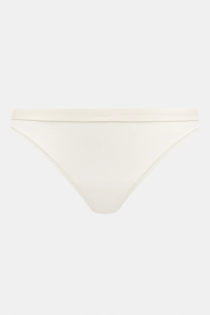 Odzież BOSS stringi damskie bawełniane z elastanem 3P THONG 3-pack 50510030 czarny