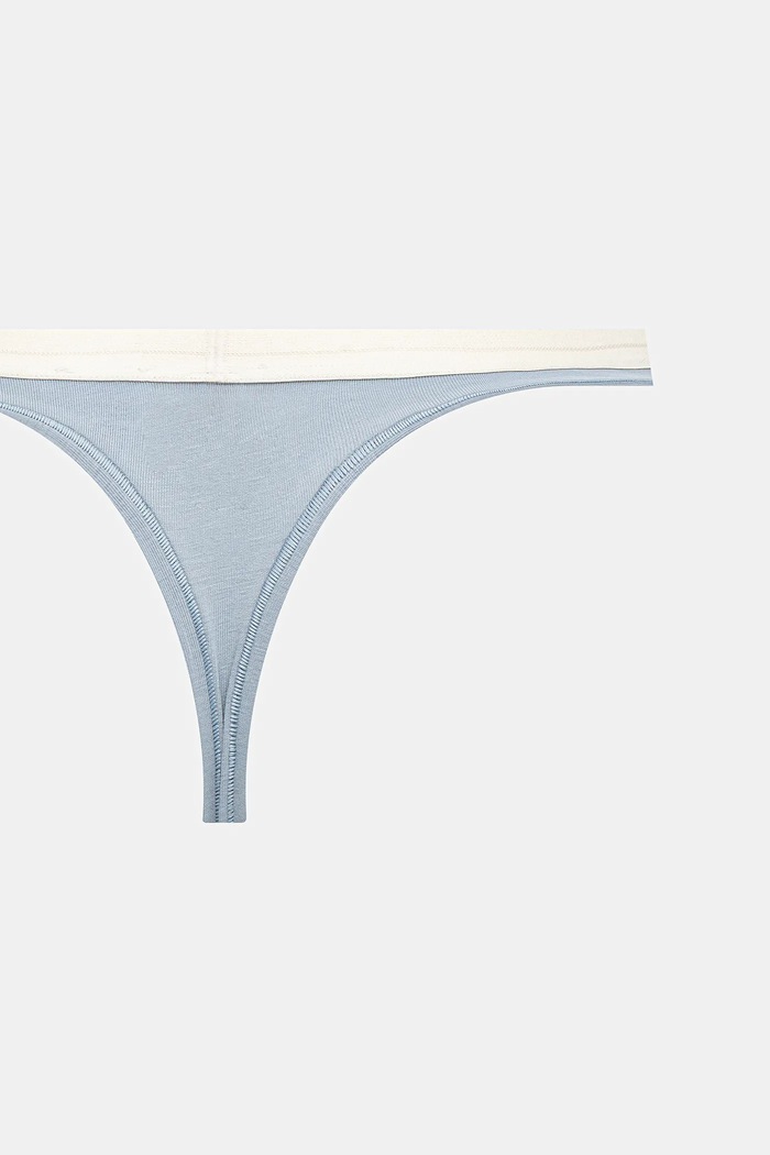 BOSS stringi damskie bawełniane z elastanem 3P THONG 3-pack 50510030