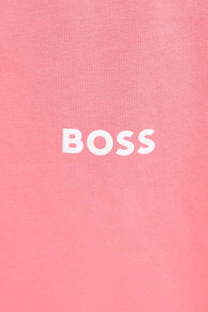 BOSS T-shirt damski bawełniany z elastanem CI T-Shirt różowy 50510322