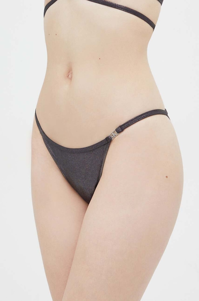 Plavkové nohavičky Calvin Klein spodný čierna KW0KW02252
