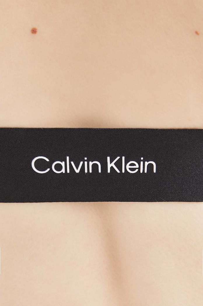 Oblečení Plavková podprsenka Calvin Klein KW0KW02281 černá
