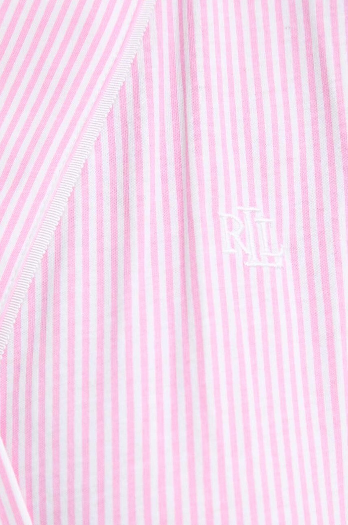Bavlnený župan Lauren Ralph Lauren ružová I814702