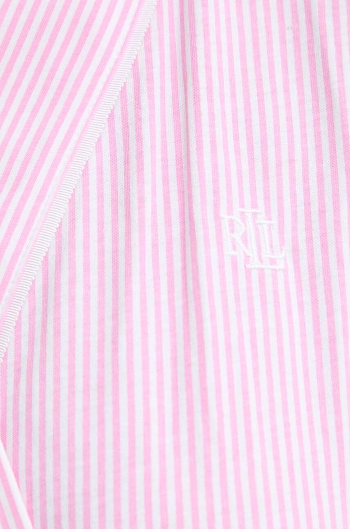 Bavlnený župan Lauren Ralph Lauren ružová I814702