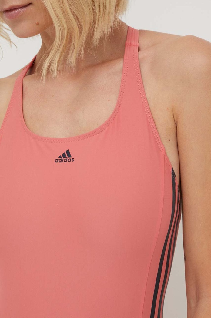 Jednodielne plavky adidas Performance IT6291 ružová