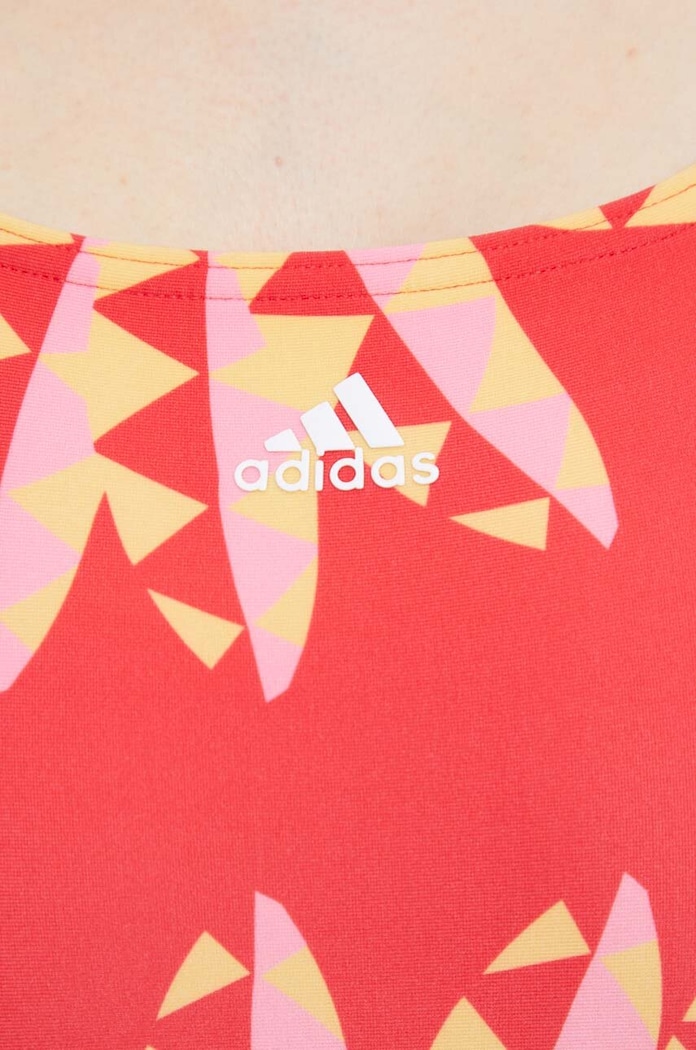 Jednodijelni kupaći kostim adidas Performance Farm x Rio crvena IT8584