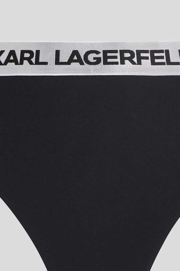 Odzież Karl Lagerfeld figi kąpielowe 240W2217 czarny