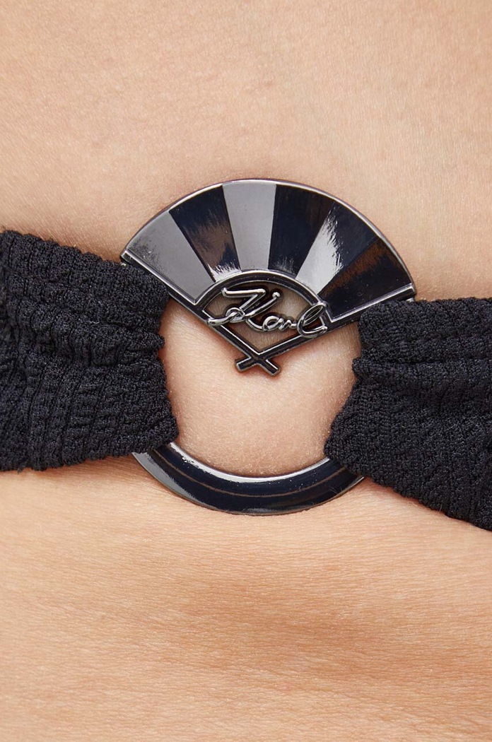 Долнище на бански Karl Lagerfeld черен 240W2202