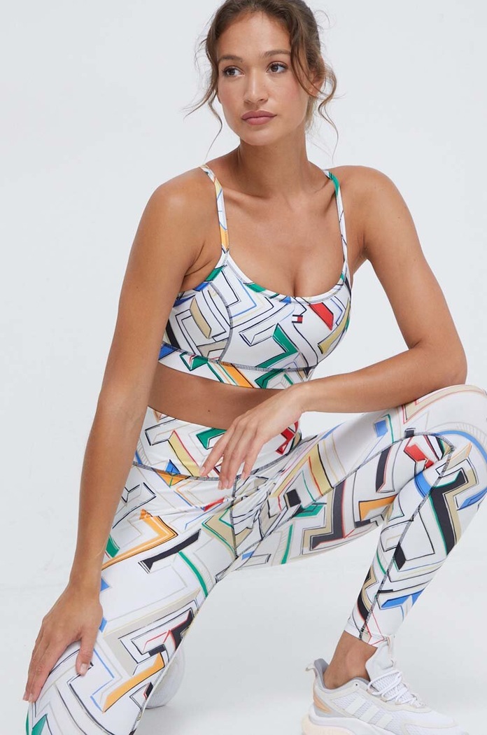 Sportovní podprsenka Tommy Hilfiger Tommy Hilfiger WW0WW41518 bílá