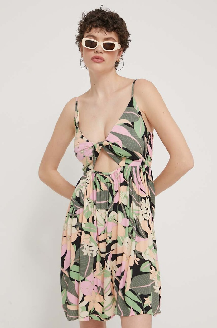 Φόρεμα Roxy Evening Glow ERJWD03787 πολύχρωμο SS24
