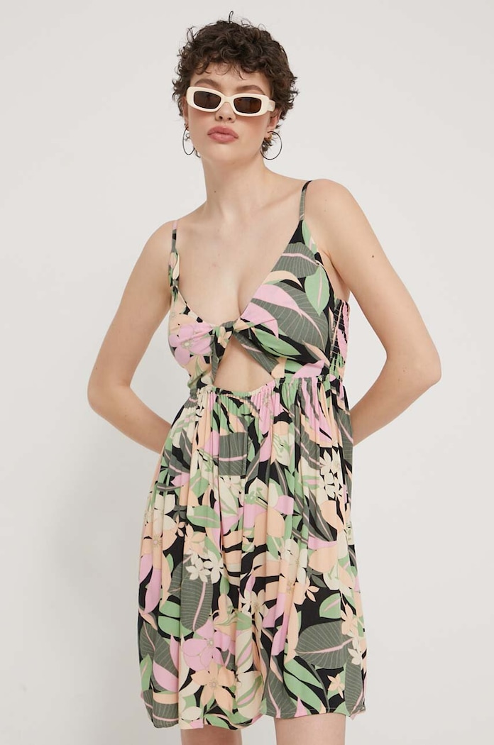 Φόρεμα Roxy Evening Glow ERJWD03787 πολύχρωμο SS24