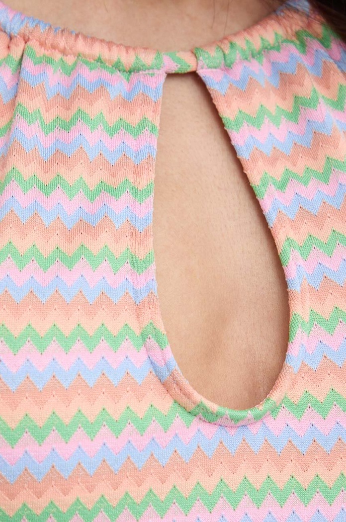 Roxy jednoczęściowy strój kąpielowy Wavy Stripe multicolor ERJX103624