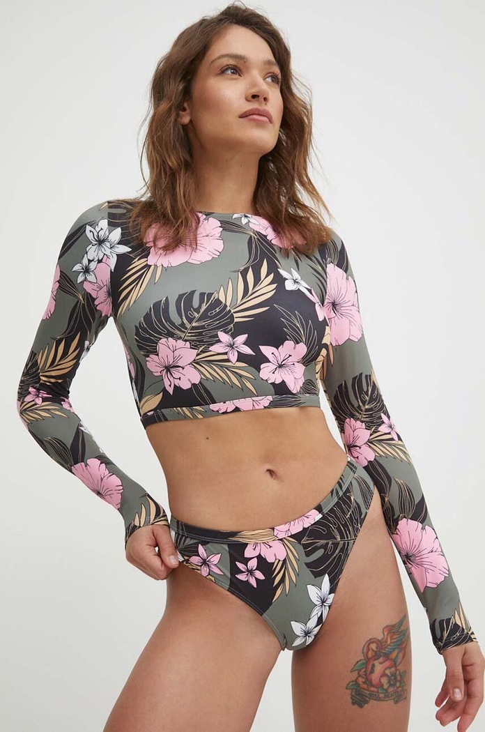 Roxy chiloti de baie Roxy Pro fund verde ERJX404832