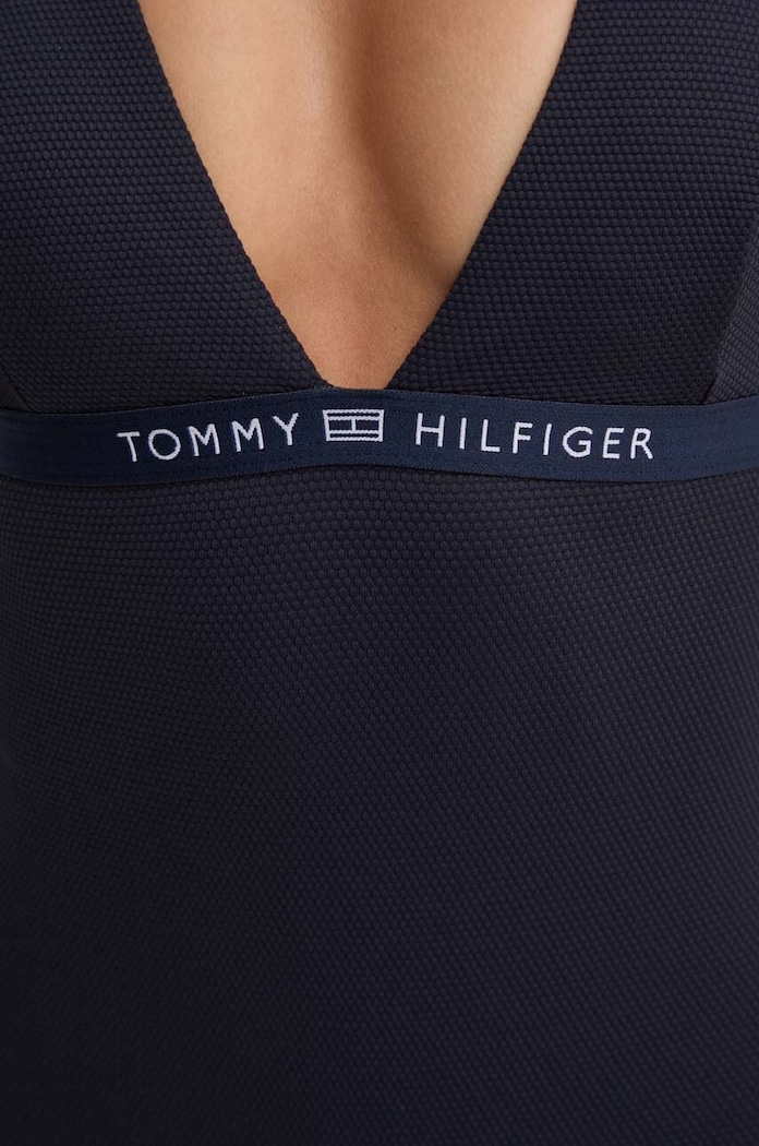 Tommy Hilfiger egyrészes fürdőruha UW0UW05259 sötétkék