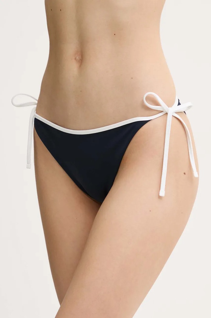 Kupaće gaćice Tommy Hilfiger bez uzorka mornarsko plava UW0UW05244