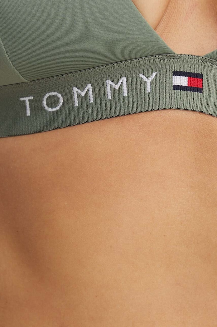 Tommy Hilfiger biustonosz kąpielowy zielony UW0UW04109