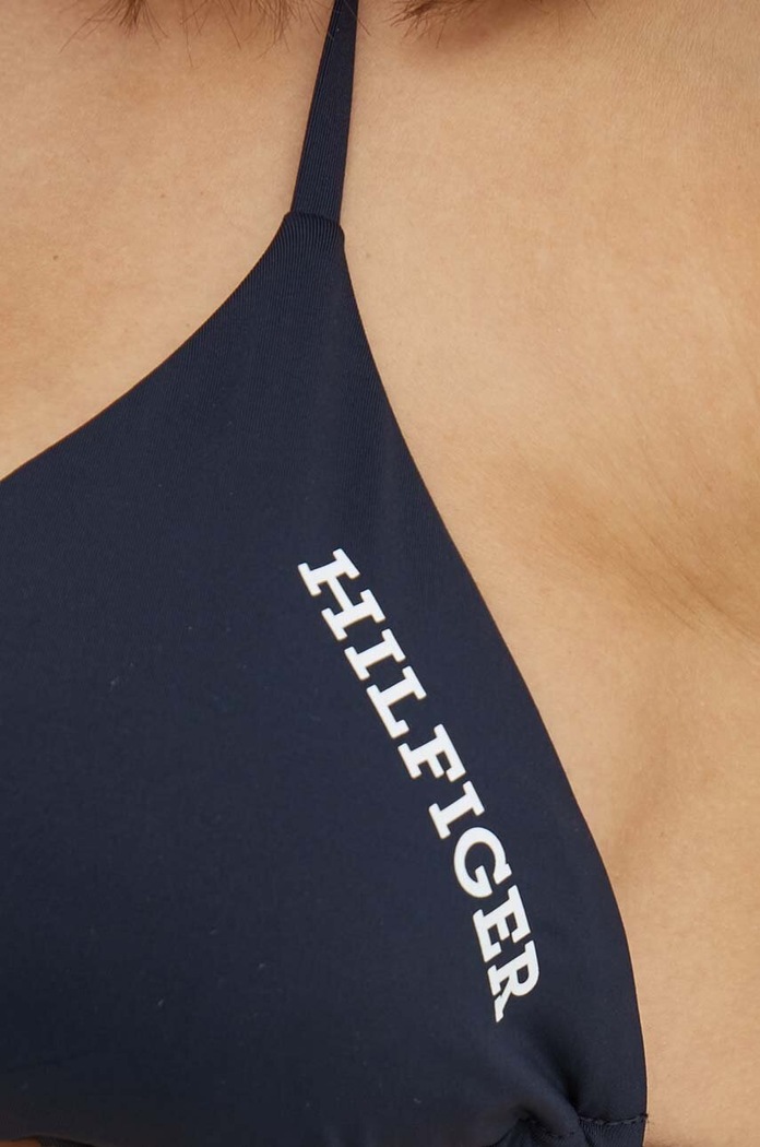 Biustonosz kąpielowy Tommy Hilfiger UW0UW05301 granatowy