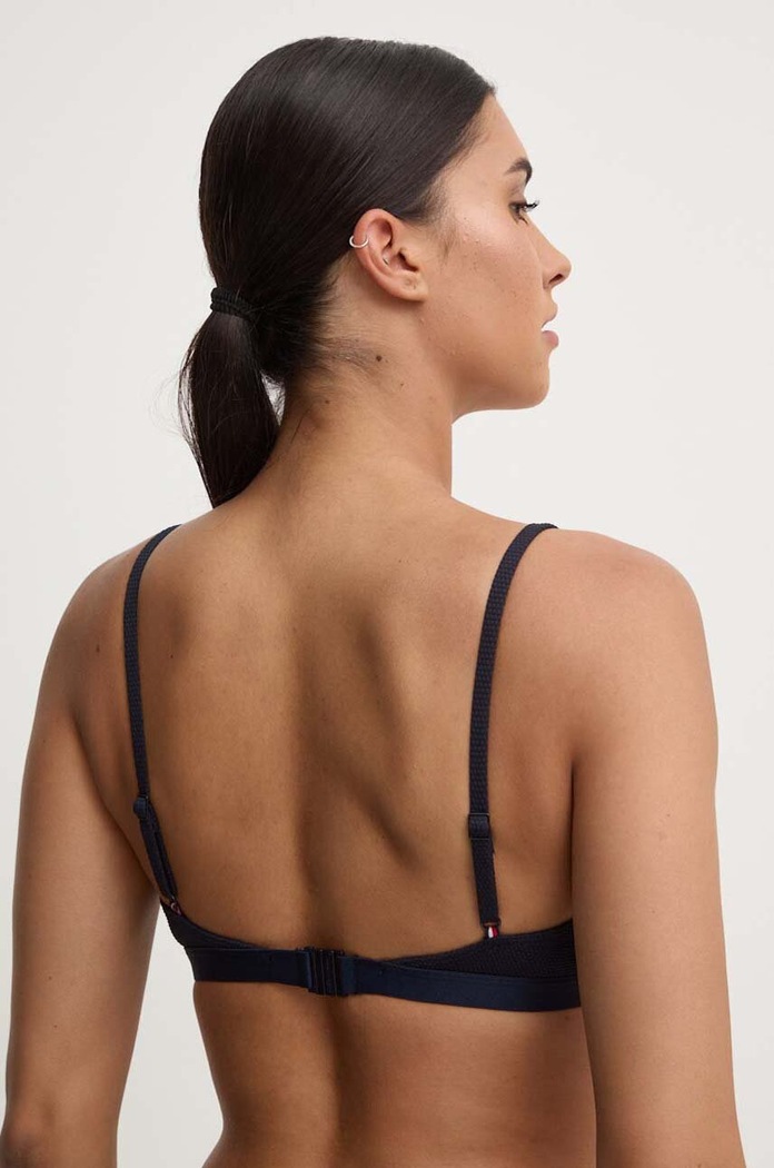 Ρούχα Bikini top Tommy Hilfiger UW0UW05323 σκούρο μπλε